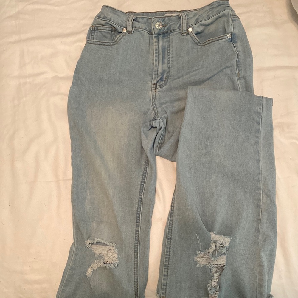 f21 flare jeans